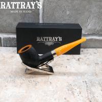 Rattrays Samhain Sandblast 37 Yellow Fishtail 9mm Pipe (RA1440)