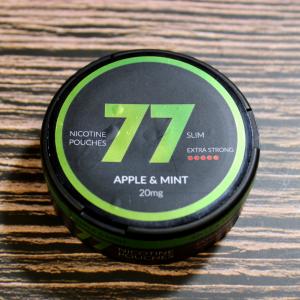 77 Nicopods 20mg Nicotine Pouches - Apple & Mint - 1 Tin