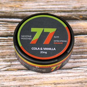 77 Nicopods 20mg Nicotine Pouches - Cola & Vanilla - 1 Tin