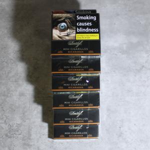 5 + 1 - Davidoff Mini Cigarillos Nicaragua - 6 Packs of 20 (120 Cigarillos)