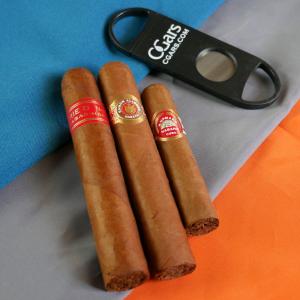 Lewis's Cuban Cigar Sampler - 3 Cigars & Cutter